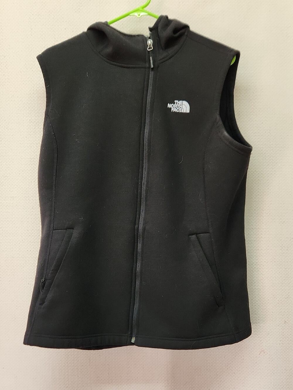 The North Face Black Hooded Fleece Vest - Women's